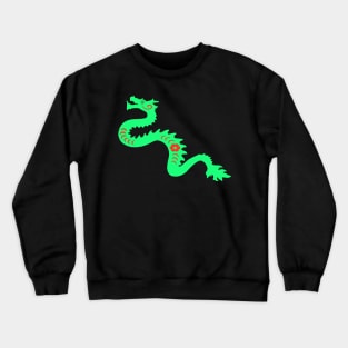 Green Dragon Crewneck Sweatshirt